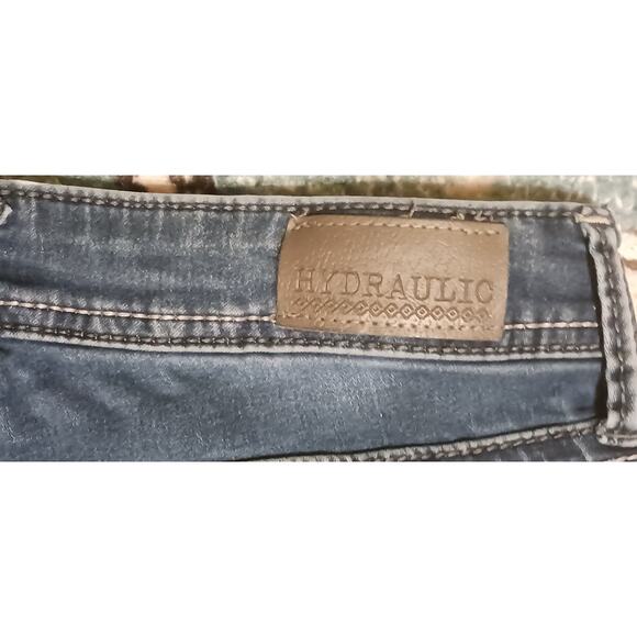 Hydraulic Bailey Low-Rise Bootcut Women’s Size 7/8 Jean With Embroidered Pockets - Picture 7 of 10